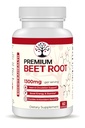 Beet Root Capsules - Premium Organic Beetroot Powder - Nitric Oxide Suplement - Heart Health, Circulation and Stamina Dukung - Non-GMO - 60 Vegan Capsules