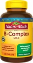 Nature Made Super B Kompleks dengan Vitamin C dan Acid Folic, Dietary Suplemen Dieter untuk Dukungan Imune, 250 Tablet, 250 Hari Supply