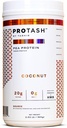 Vegan Protein Powder oleh Tashie - Tanaman Organik berbasis Powder Protein dengan BCAA, HMB & Progories, Zero Sugar, Non-GMO, Gluten Bebas, NSF Disertifikasi, 28 Servings - Koconut Protein Poader
