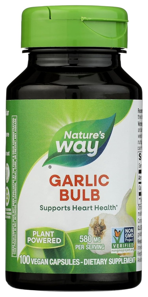 Natures Way Bulb Vegetarian Capsule, 100 ct
