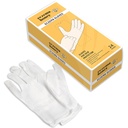 ECZEMA HONEY Premium 100% Cotton Gloves - Washable & UBAH Pengobatan Tangan Kering Bermalam - White Cotton Gloves untuk Ecsim (24 Pairs)