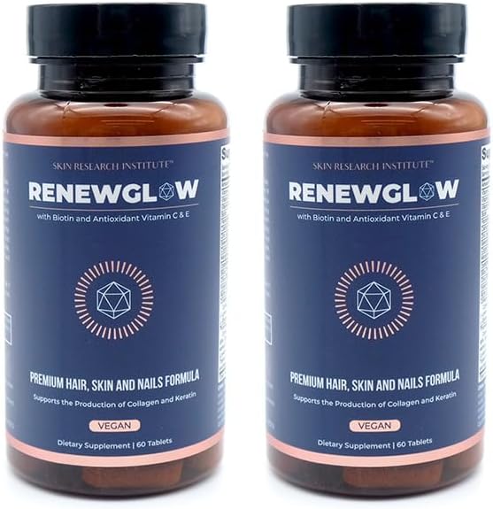 SRILAbs Memperbaharui Biotin 5000mcg Perkembangan Rambut untuk Perempuan 40 Plus - Gotu Kola Vitamin E, C Zinc untuk Rambut Sehat, Skin dan Nails - dengan 27 Beauty Enhancing Nutrients