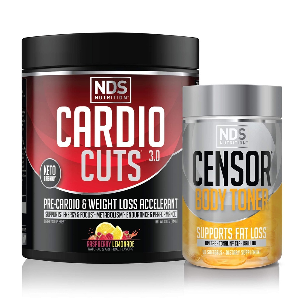 NDS NTS Nutition 4.0 Razz Lemonade (40 Pelayan) & NDS Nutrition Censor (90 Softgels)