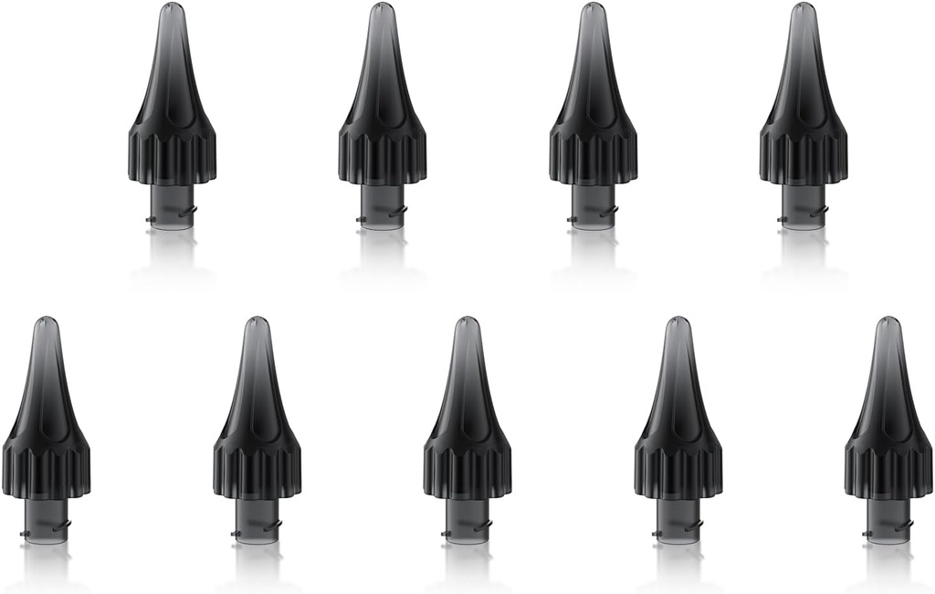 N9pcs Ear Wax Removal Ear Replacement Tips, Penggantian Ear Cleaning Kit Soft Tips, Penginapan Electric Ear Cleaner