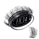 Lashify Fluffy FX 14mm Gossamer DIY Eyelash Extensions Refill, For The most Curtiest and Fluttery Penampilan, Black, Easy False Lashes