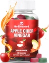 Apple Cider Vinegar Gummy 124; Weight Los Ginger Suplemen untuk Perempuan & Men 14; 500mg ACV Gummies untuk Belly Fat Burner 124; Boost Metabolisme: 124; Nor-GMO Apple Flavor 12.4g ACV (60 Count Botle)