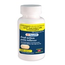 A + Health Dual Action Acetaminophen 250 mg dan Ibuprofen (NSAID) 125mg Reliever Caplets, 216 Count