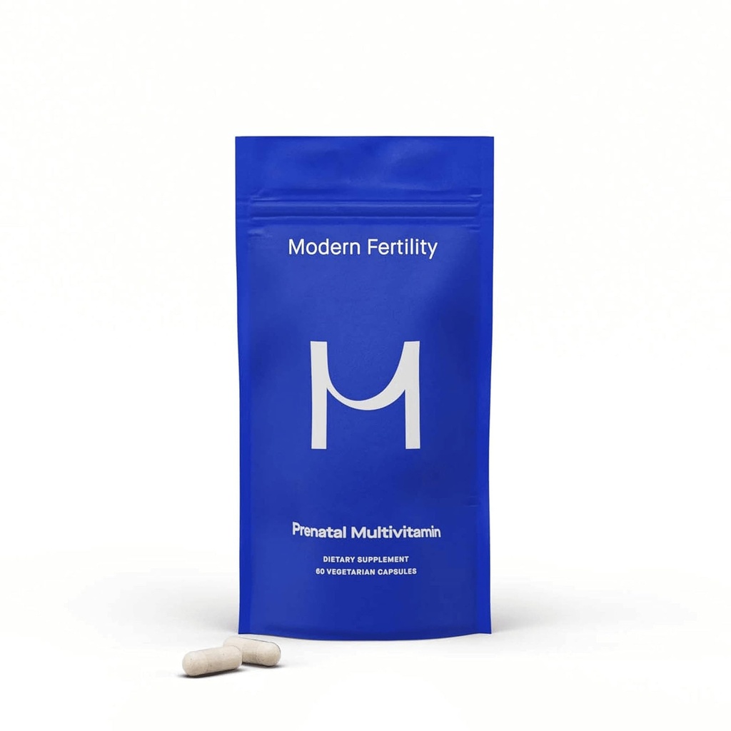 Fertilitas Modern Prenatal Multivitamin 124; Dikembangkan dengan OB-GYNs, Berisi 12 Antisila untuk Dukungan Sebelum, During, dan Setelah Kehamilan, Persediaan 30 Hari (60 Kapsul)