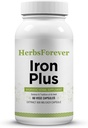 Herbsforever Iron Plus Kapsules Supplemen Besi Tingkat 60 Capsules