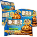Bar Protein Anabar, Bar Protein-Packed Candy Bar, Amazing Tasting Protein Bar, No Sugar Alcohols, High Protein, Amazingly Delicious (12 Bars, Milk Chocolate Monster Crunch)