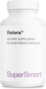 SuperSmart Redora 750mg per Day - Magnilia Officinalis & Phellodendron Extract Suplemen Amurense 126; Non-GMO & Gluten Free - 90 Vegetarian Capsules