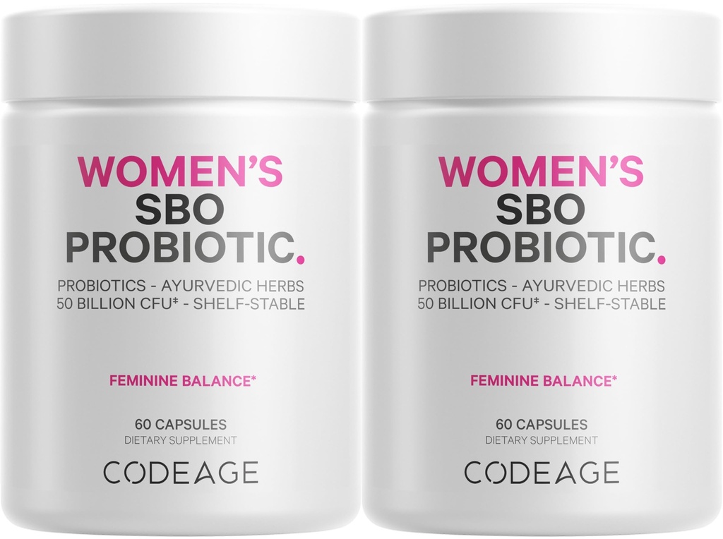Codeage Women Progories Supplement - 50 Billion CFUs - SBO Progiti- Cranberry