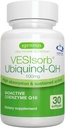 Igennus Advanced VESIsOrb Ubiquinol 100mg 30 Softgels, 600% Bioavability, Fast-Acting Water- Soluble Koenzim Q10 Suplemen Energi & Heart, 1 - Bulan Suppply
