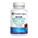 Krill Oil Omega 3 Astaxanthin Choline EPA, Tabib Superior, Kekuatan Ekstra, Tidak ada Minyak Ikan Aftertaste, Heavy Metal Tested, Ukuran Kecil Softgel, 500mg