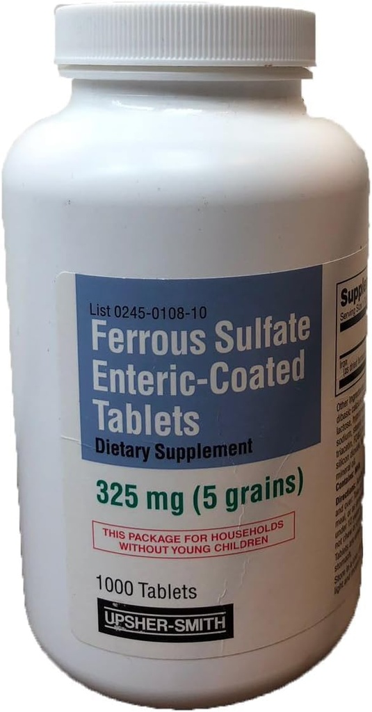 Ferrous Sulfate Hiburan - Dilapisi 325 mg 1000 tablet