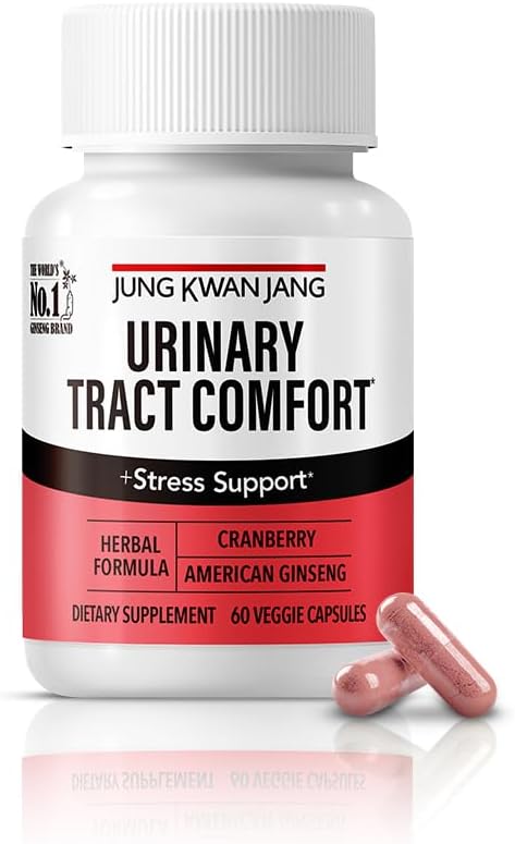 JUNG KWAN JANG Tract Urinary Comfort Formula dengan Pacran Cranberry 500mg, American Ginseng 143mg