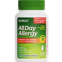 ValuMeds 24- Hour Algergy Medicine Antihistamin for Pollen, Hay Fever, Dry, Itchy Eyes, Allergies 124; Cetirizine HCl 10mg Caplets, Compare to Leading Brand (300 Count)