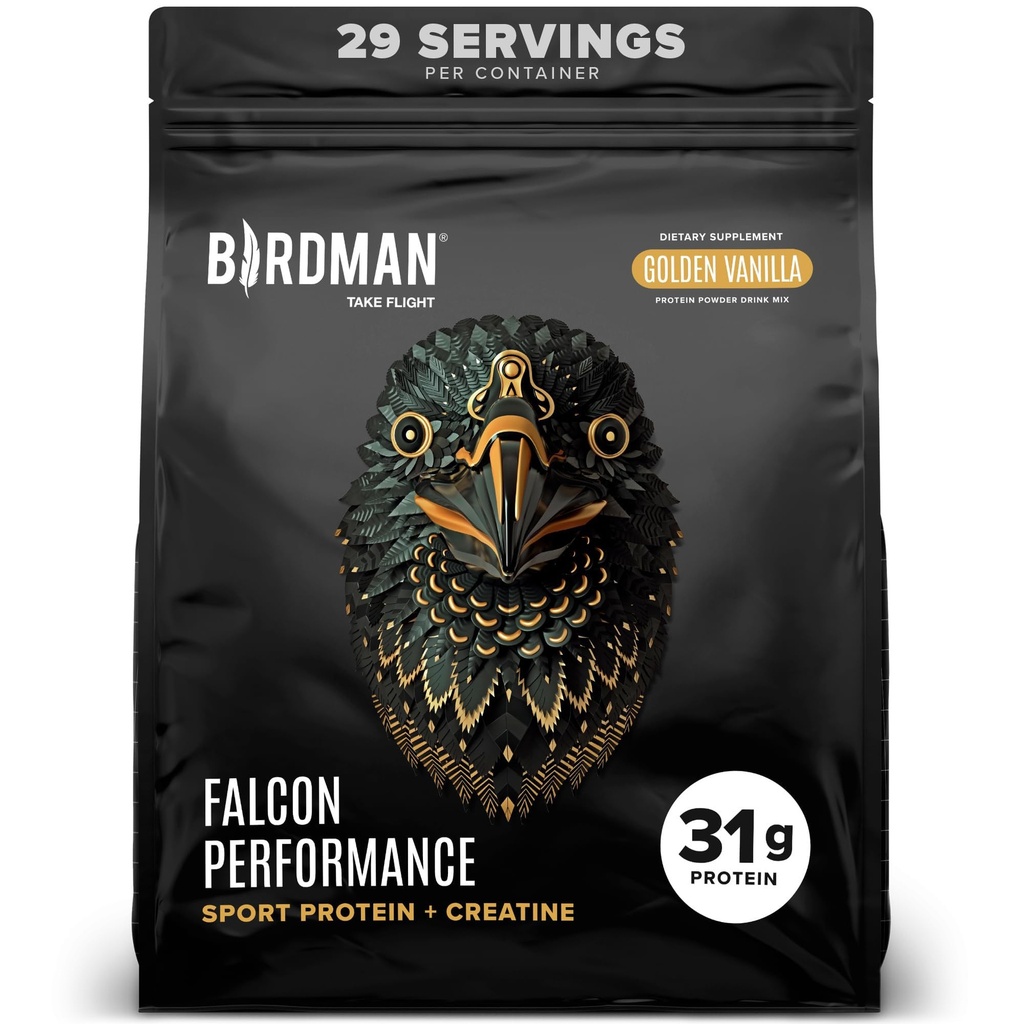Performance Vegan Protein Powder 31g Protein, 5g Creatine, 5g BCAA, Progories, Electrolite, Pre Workout, Low Carb, Sugar Free & Dairy Free, Plant Based Vanilla Protein, 29