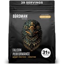 Performance Vegan Protein Powder 31g Protein, 5g Creatine, 5g BCAA, Progories, Electrolite, Pre Workout, Low Carb, Sugar Free & Dairy Free, Plant Based Vanilla Protein, 29
