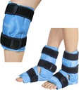 Paket Es REVIX untuk Relief Sakit Knee, Mengaktifkan kembali Es Gel untuk Injuries Klee dan Kandang Es Ankle untuk Injuries Recontinable Gel Ice Pack untuk Ankle