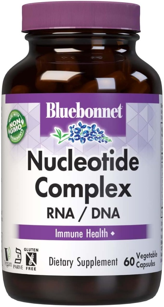 BlueBonnet Nucleotide Supplement, 60 Count, White