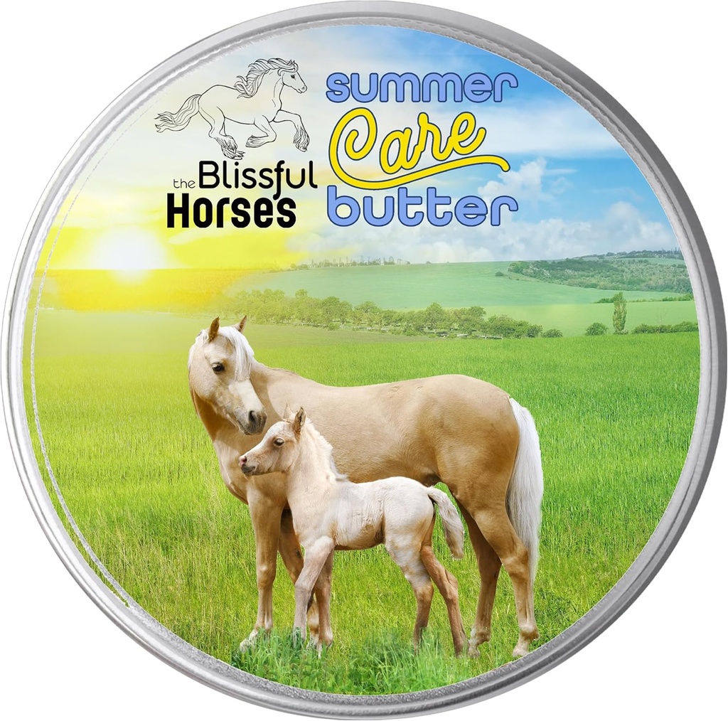 The Blifess Horses Care Sun Butter, Easy Horse Sunscreen, Easy- to-Terapkan Equine Sunblock Solution, HARUS Esentials Kuda untuk Perlindungan Matahari All Day, 8 oz.