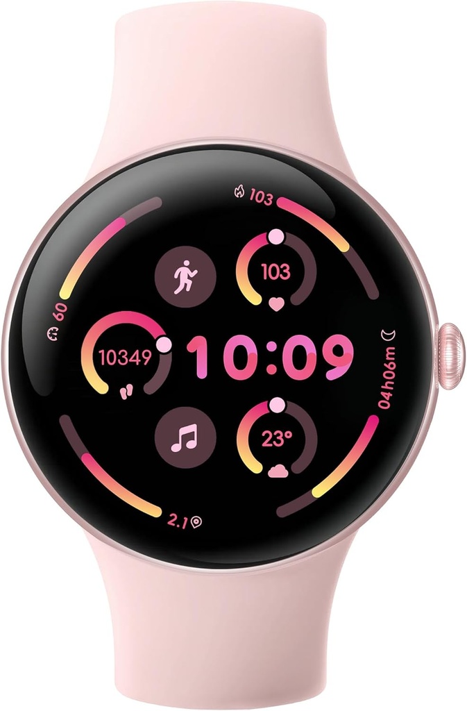 Smart Watch for Women Men [1.43 "AMOLED Tampilan], Health / Stress / Fitness Tracker / Fitness Tracker, Bluetooth Call, 7-Day Battery, 220 + Watch Faces, 100 + Exercise Modes, 3ATM Waterproof Smartwatch for Android iOS