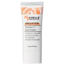 MyCHELLE Dermaricals Perfect C Eye Cream for Dark Circles and Puffiness with Vitamin C & Plant Stem cells to Reduce Invisible of Aging, Fine Lines and Wrinkles, 0.51 Fl Oz (Pack of 1)