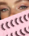 Lash Natural Mink Natural Eyelashes Palsu AYASE Look False Wispy Eye Lashes Cat Eyelains Palsu Lashes KD01