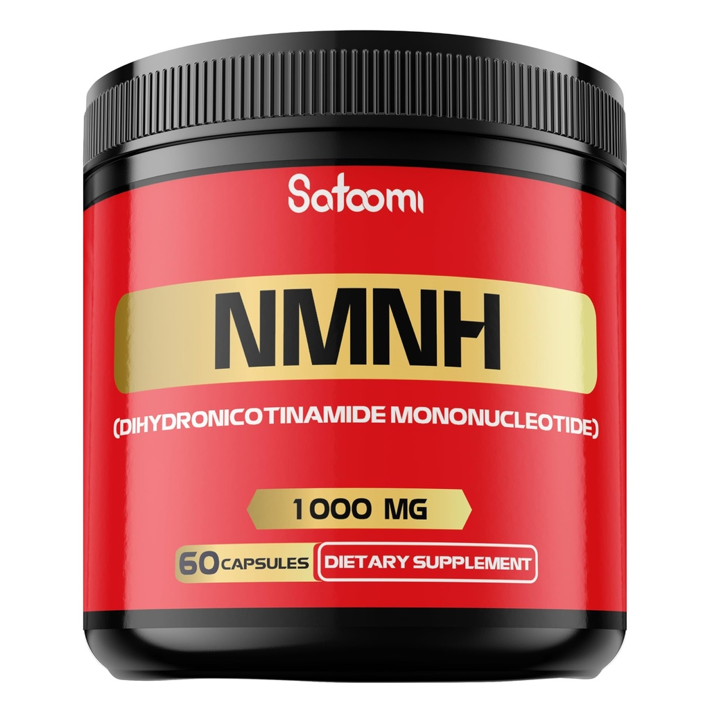 NMNH (Dihidronicotinamide) -NMN Tambahan Alternatif - 100mg per Suplemen NAD Serving untuk Dukungan NAD - 60 Capsules - 30 Hari Suppply