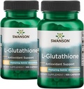 Swanson Amino Acid L- Glutathione 100 juta 200 Capsules 2 Botol