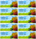 Super Life 10 Packs STC30 Stems Cell Anti Aging Reduce Wrinkles Pimples Fine Lines Texture Superlife (15 Sachets / Pack)