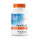 Doctors BEST Real Krill, Antartika Krill (Superba2), Support Heart & Brain Health, Non-GMO, Gluten Free 60 Softgels