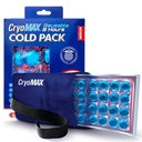 Cryo- Max Cold Pack, 8 Hour Recontinable Cold Therapy Ice Pack for Elbow, Knee, Neck + More, Medium, 6 "x 12" (1 Count)