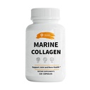 SIRUNES Marine Collagen Peptides, 120 Kapsul-Fish Collagen Suplemen untuk Perempuan, Besar untuk Rambut, Skin, Nails, Joints & Bones - Dibuat di AS