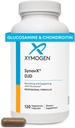 XYMOGEN SynovX DJD - membantu mempertahankan Joints Sehat + Provides Gabungan Tissule Building Block dengan MSM, Green-Lipped Mussel, Chondroitin Sulfate, Glucosamin Sulfate, Hyaluronic Acid (120 Capsules)