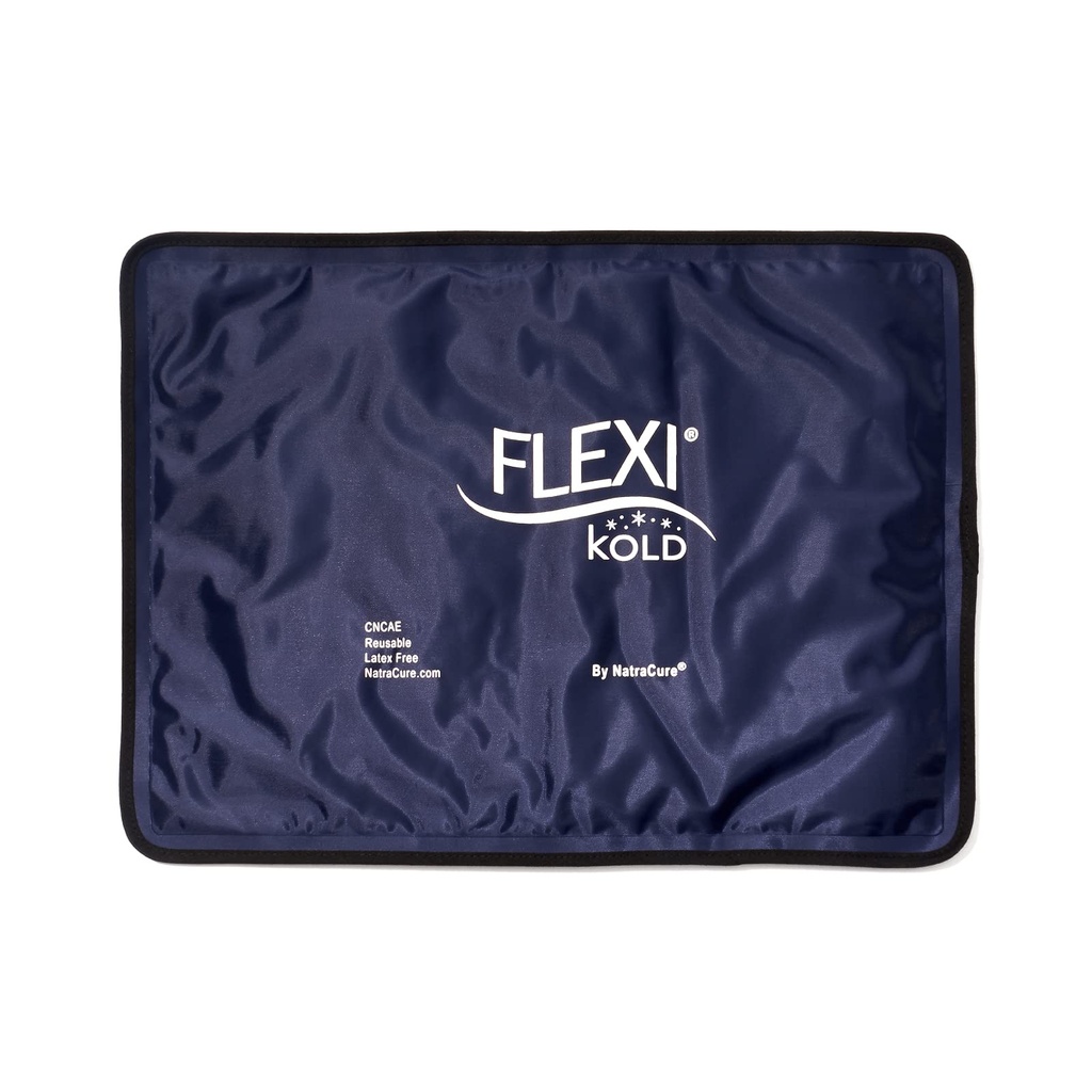 FlexKold Gel Ice Packs (Standard Large: 10,5 "x 14.5") for Injuries Reause, Back Pain Relief, Klock, Setelah Bedah, Ice Pack for Knee, Shoulder - 6300- CLD oleh NataCure