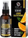 Sistim Lipomal Glutathione Suplemen, Antioksidan, Detox Cleanse, Suplemen Dukungan Imune, Vitamin C, Semprotan Lipomal, Glutathione Serum, Tropical Citrus Flavor