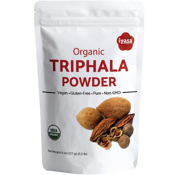 Imasa Holistik Powder Organik, Ayurveda Superfood, Detox Tubuh Alam, Bowel Cleanser, Herbal Laxative, 8 Ounce 226 Gram
