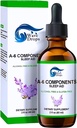 "Sleep Aid Drops Special Formula with Valerian Root, Melonalin, Chamomile, Lavender, Rhodiola Rose, and Vitamin B6 Sleep Support