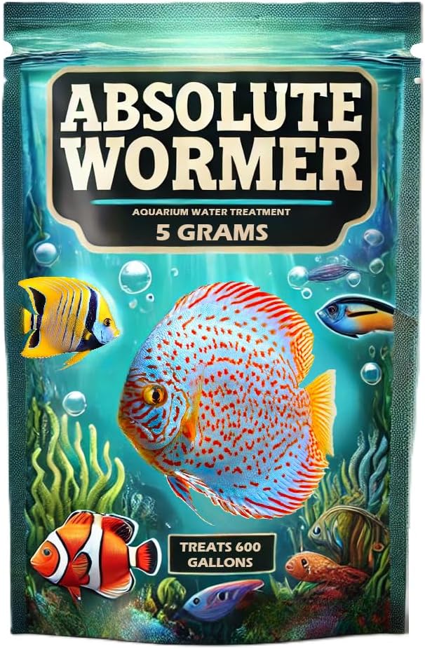 Obat Powder ikan dan air asin. dengan parasit dan Flukes. (5G - Treats 600 Gallon)