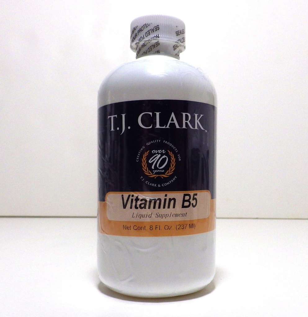 Vitamin B5 d- Kalsium Panthenate 50mg - 8oz Liquid