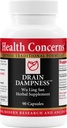Kesehatan menyangkut Drain Dampness - Kidney Dukungan Retention Relief - Cina Herbal Formula dengan Alisma, Poria, Polyporus, Cinnamon - 2250 mg Kembang Proprietary Herbal - 90 Capsules