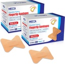 Flex Fabric Adhesive Bandages - Finger- Tip Bandages for Finger Care and to Protect Wounds from Infeksi - (200 Cacah)