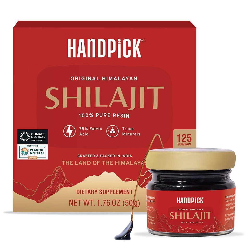 Prasasti Himalaya Shilajit yang murni Dikemas dalam kantong Ziplock Dapat Dihidupkan