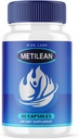 Suplemen W8 Loss Metilean Diteary Pills untuk Melt Stubborn Belly Fat, Formula Metilean Lanjutan Untuk Kehilangan Pounds, Review Pastilla Metilean (60 Capsules)