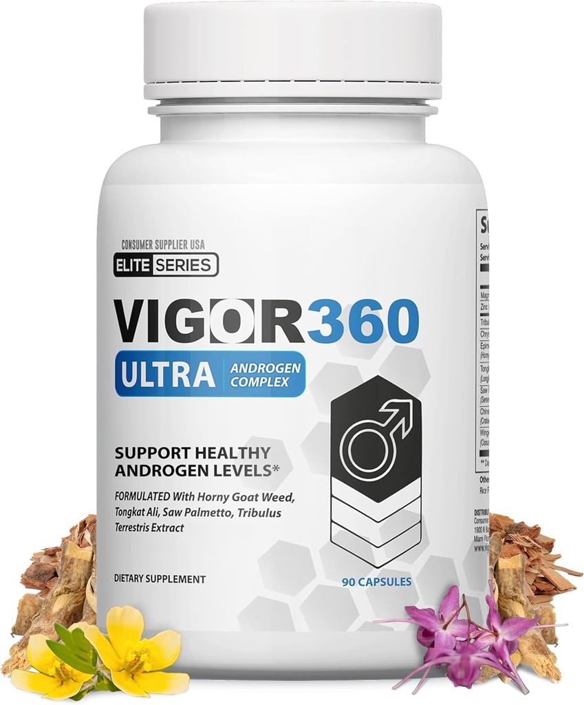 ULTRA TESTO COMPLEX - 90 Kapsul - 30 hari Peremajaan Testosteron - Athletic dan Mental Performance Booster.