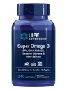 Extension Super Omega- 3 EPA / DHA Fish Oil, Sesame Lignans & Olive Extract - Heart Health, Inflammation Health Support, Gluten- Free, Easy to Swallow, Non-GMO, 240 Softgels