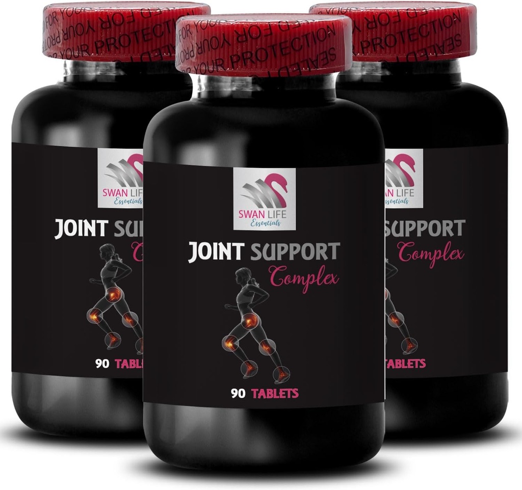 Dukungan Gerakan Gabungan - JOINT SUPORT KOMPLEX - Chondroitin & MSM, Boron Suplemen Kapsul, Formula Boost Gabungan, Glucosamin & Chondroitin Blend, Gabungan Tablets Complex, MSM Suplemen 3Bot 270Tab