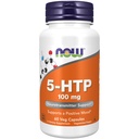 Sekarang Makanan Suplemen, 5- HTP (5- hydroxyptophan) 100 mg, Neurotransmitter Dukungan *, 60 Veg Capsules